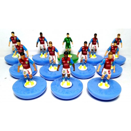 Subbuteo Andrew Table Soccer Aston Villa  2022-23 on Classic Hasbro bases